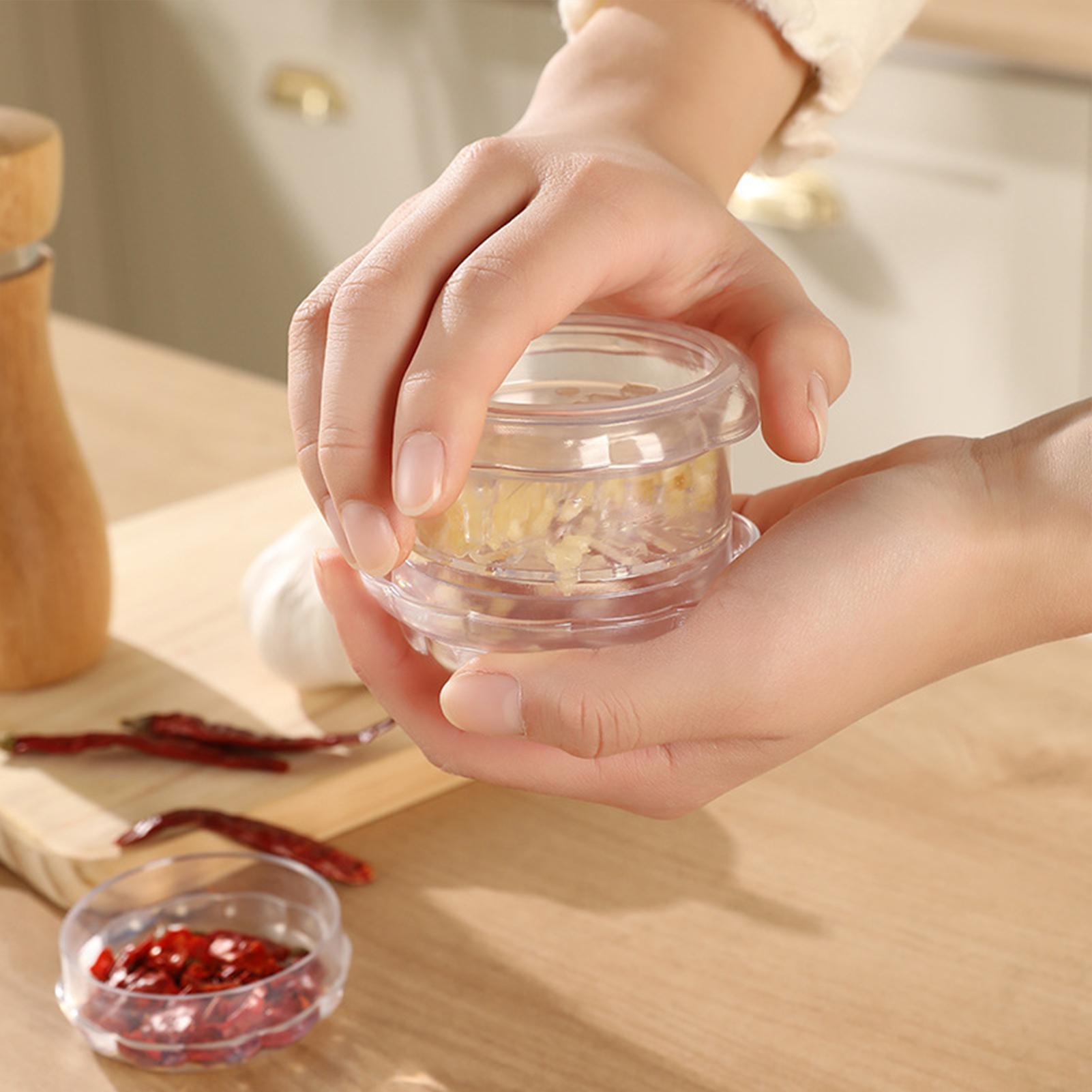 Kitchen Gadgets And Appliances - Tritatutto Multifunzione per Aglio, Pressa Manuale