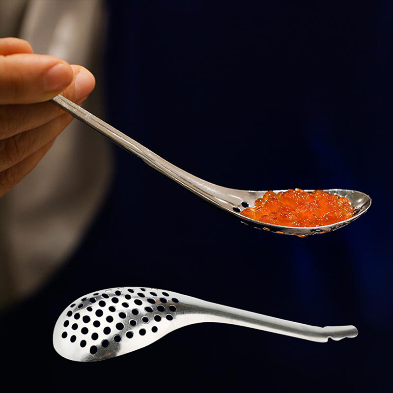 Kitchen Gadgets That Are Useful - Cucchiaio per caviale a 56 fori