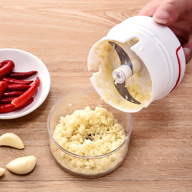 Kitchen Gadgets Vegetable Chopper - 1PC Mini Frantoio Aglio Presse Grattugia