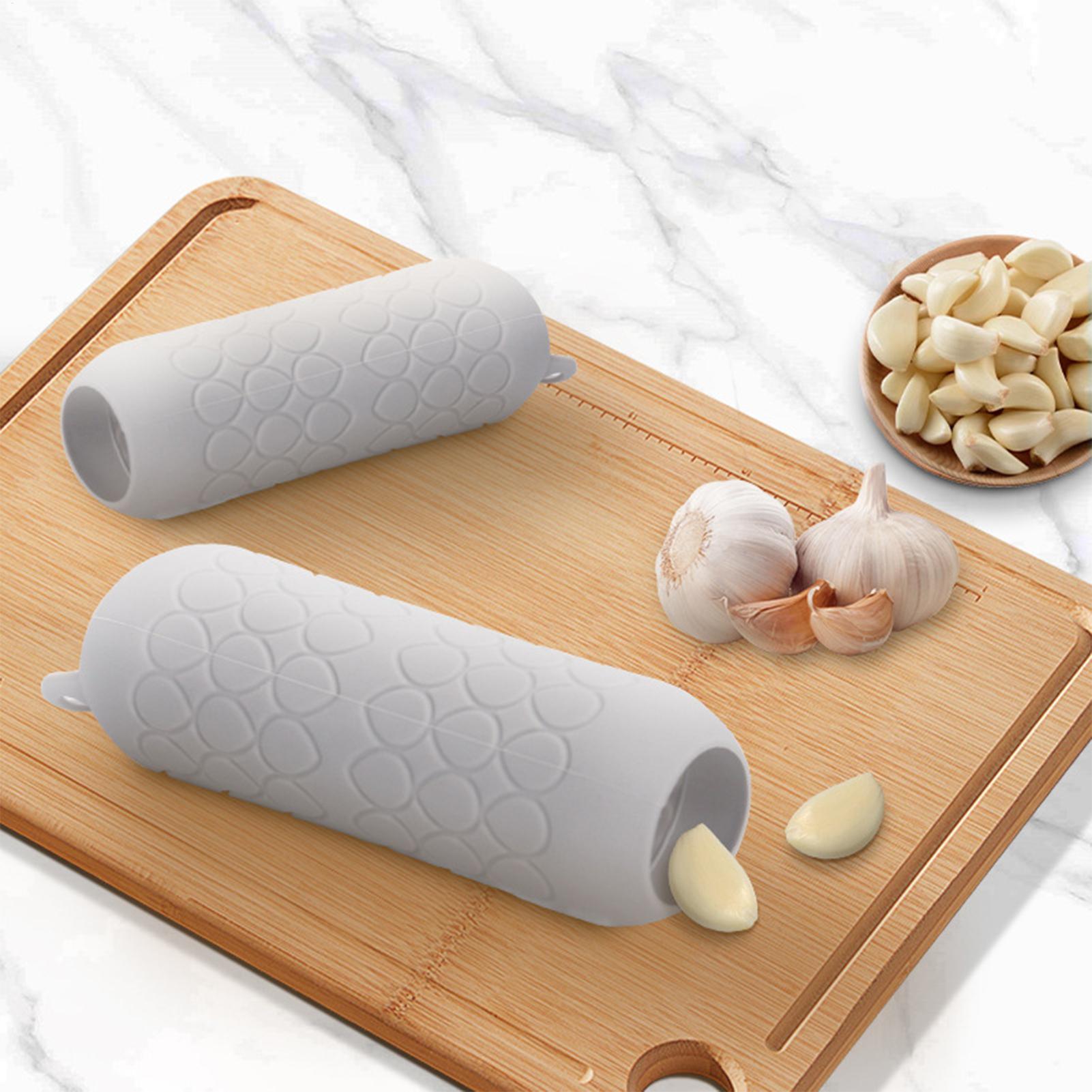 Kitchen Gadgets Dropshipping - Sbucciatore d'Aglio in Silicone a Tubo,
