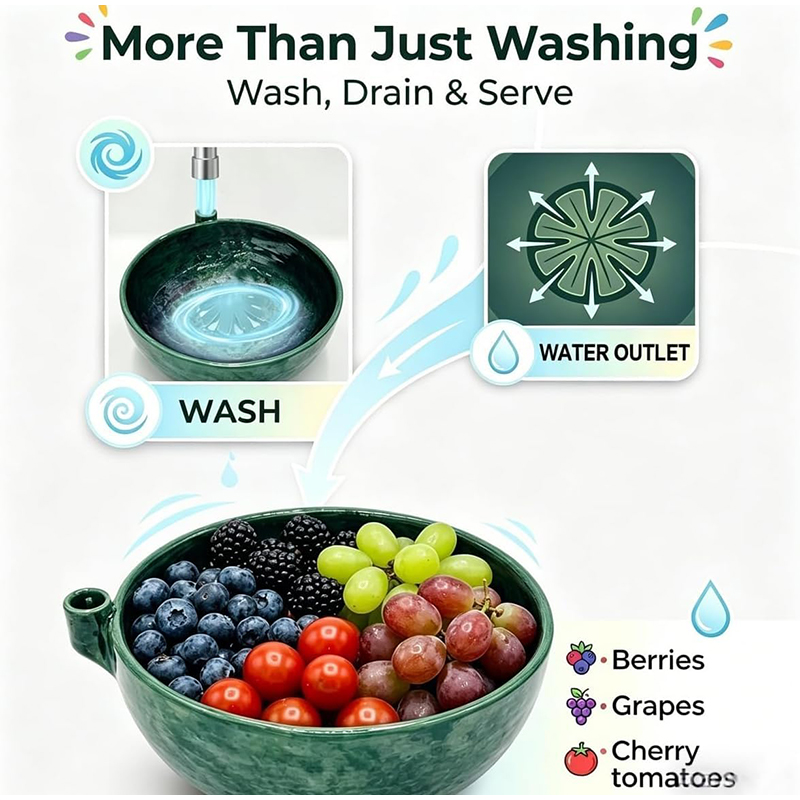 Kitchen Gadgets To 3D Print - Ciotola per frutta Berry Swirl stampata