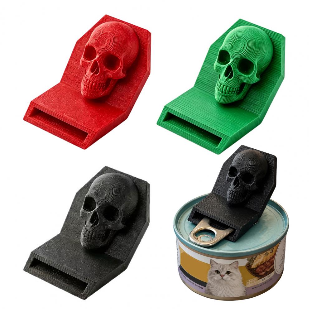 Kitchen Gadgets To 3D Print - Apribottiglie Manuale a Forma di Teschio