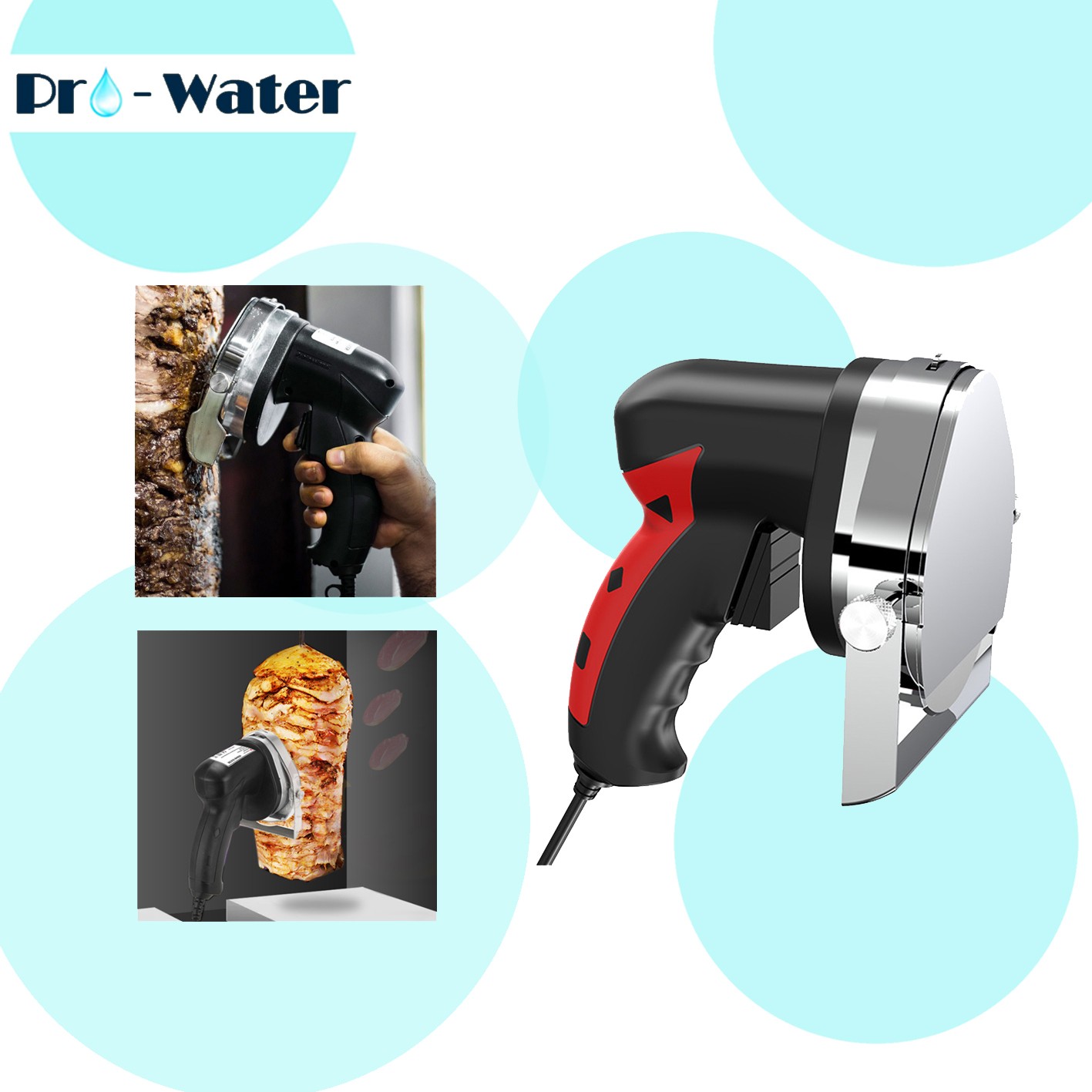Kitchen Gadgets Latest - Coltello elettrico commerciale del giroscopio della