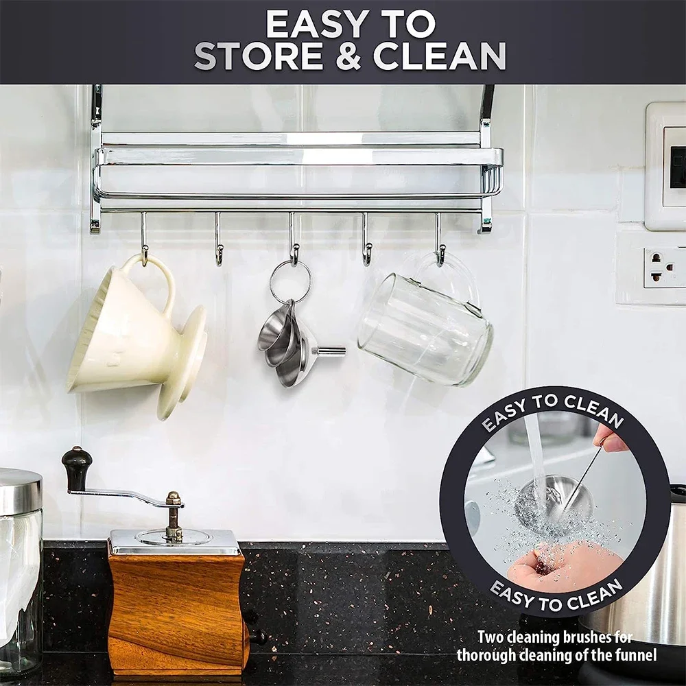 Set di imbuti da cucina in acc - Kitchen Gadgets Latest recensione e prezzo