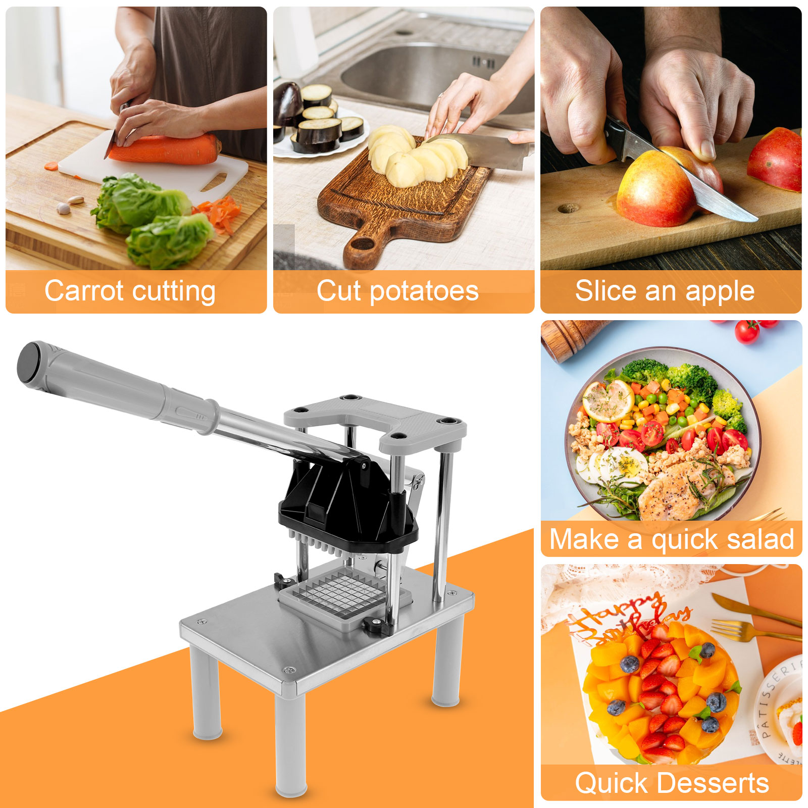 Tritatutto per frutta e verdur - Kitchen Gadgets Vegetable Chopper recensione e prezzo