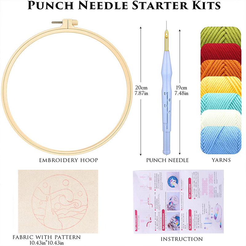 Kit Ricamo Punch Needle per Ad - Kitchen Gadgets Crossword recensione e prezzo
