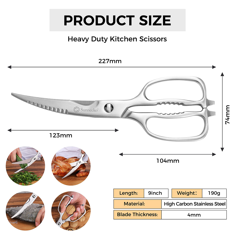 Sunnecko Forbici da cucina pro - Kitchen Gadgets Latest recensione e prezzo