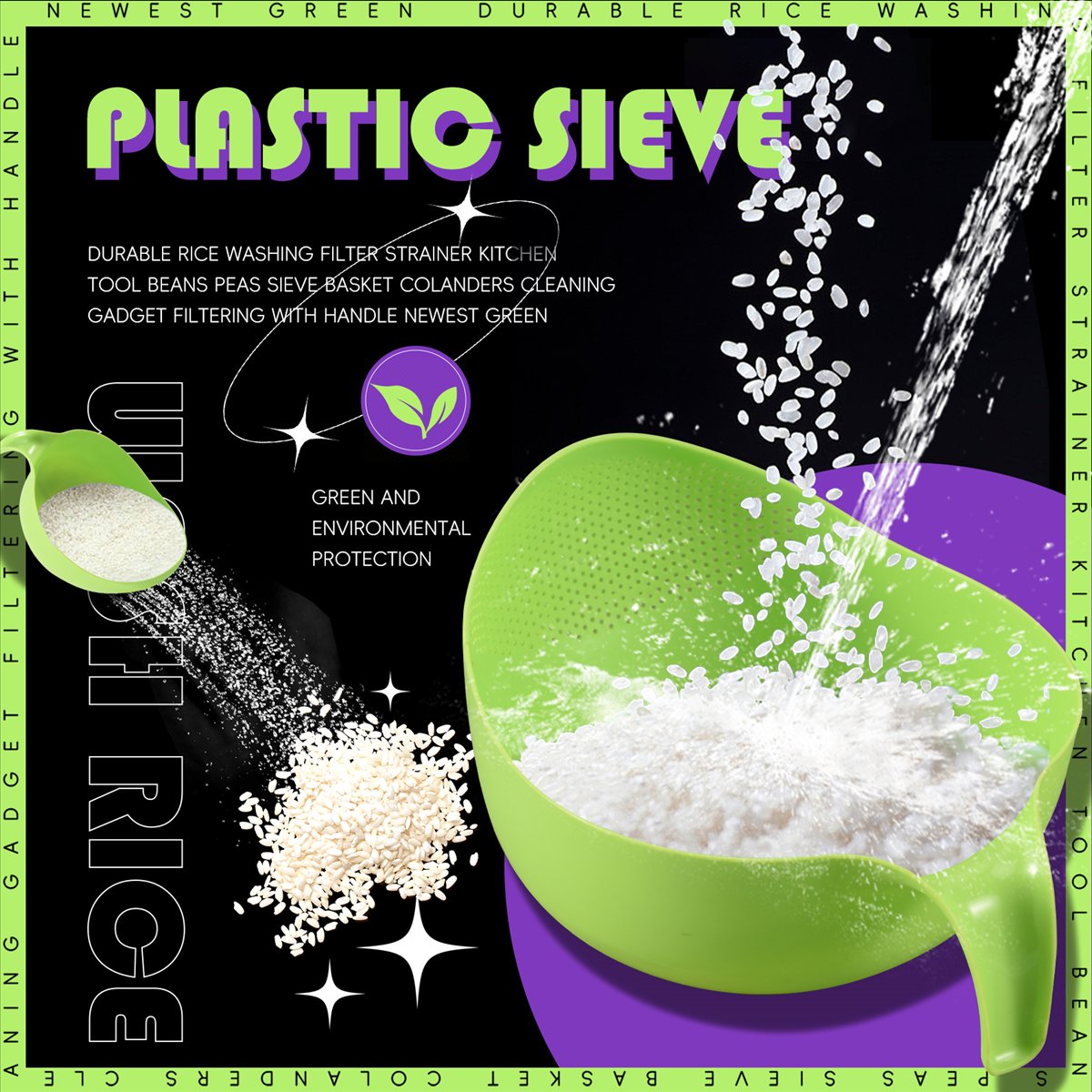 A45I Filtro per Lavaggio Riso, - Kitchen Gadgets Rice Filter recensione e prezzo