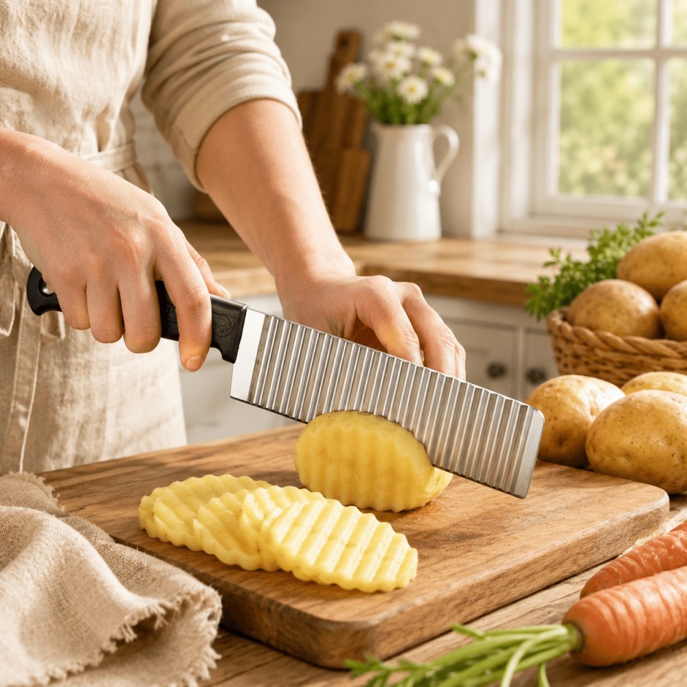 Affettatrice per Patatine in A - Kitchen Gadgets Vegetable Chopper recensione e prezzo